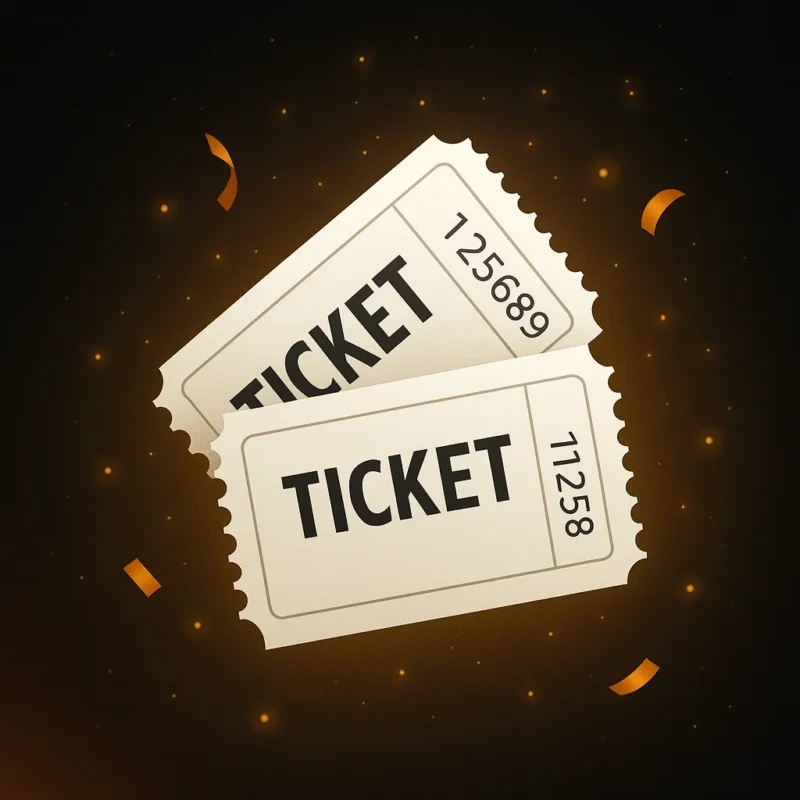 Ticket para el Gran Sorteo TACO TICO 31 Octubre